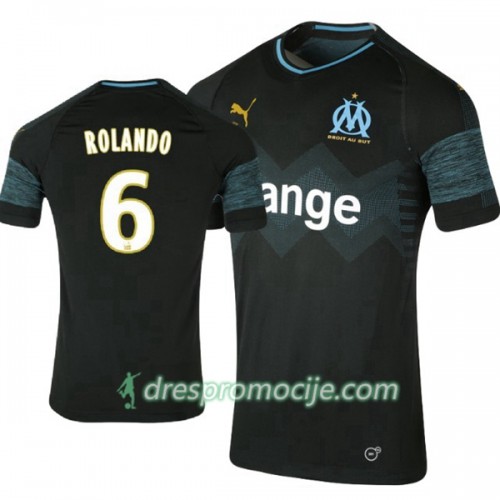 Olympique de Marseille Dres Rolando 6 Gostujući 2018/19 Kratkih Rukava Olympique de Marseille Dres Rolando 6 Gostujući 2018/19 Kratkih Rukava